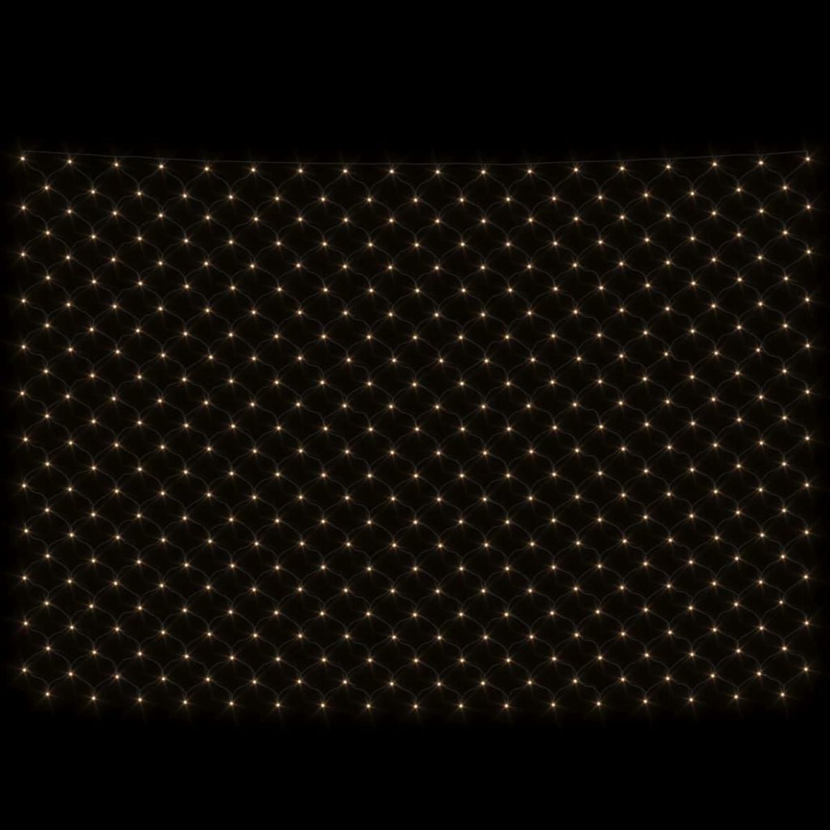 VIDAXL Filet lumineux blanc chaud de Noël 3x3 m 306 LED Int/ext