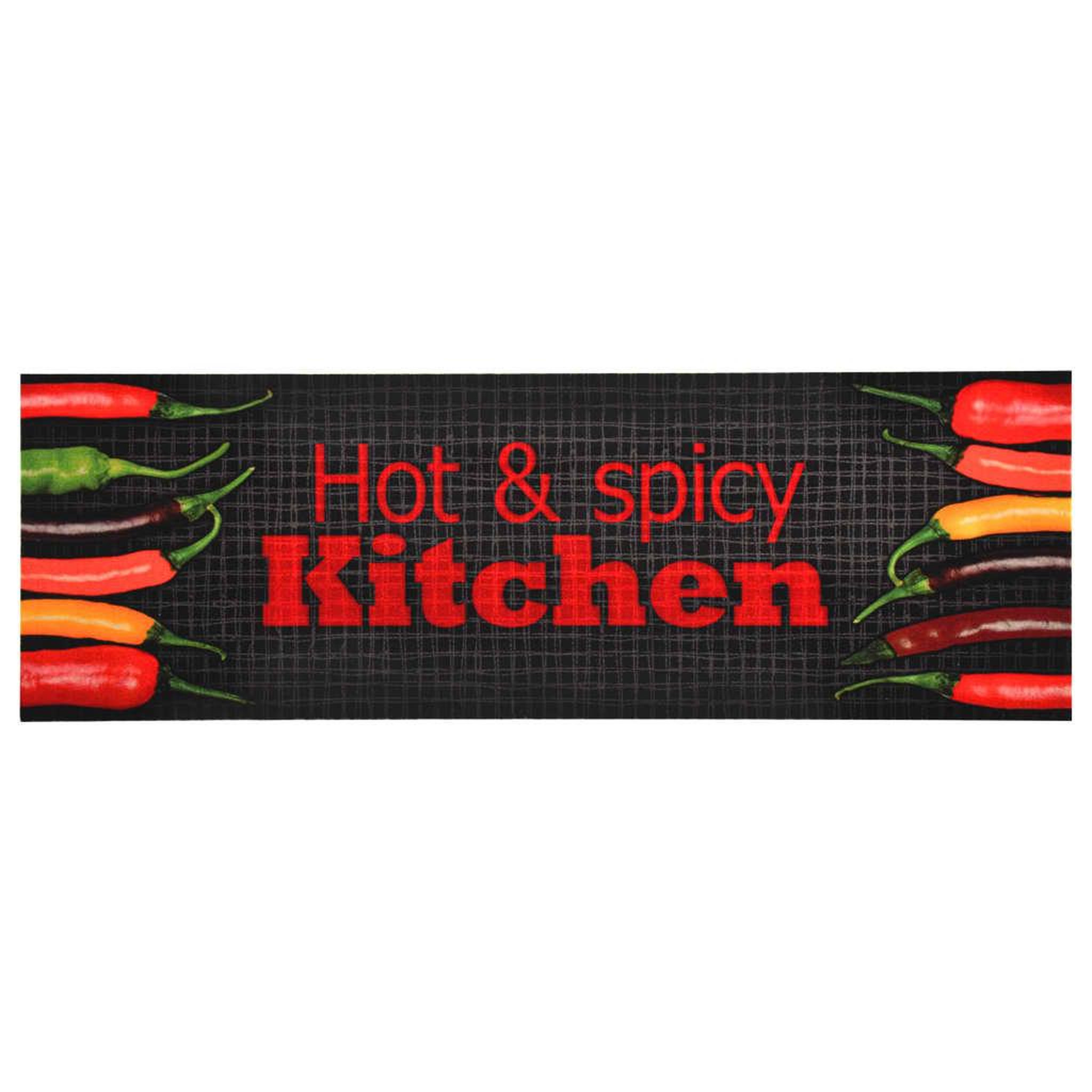 Voir la diapositive 1 : VIDAXL Tapis de cuisine lavable Hot & Spicy 60x300 cm