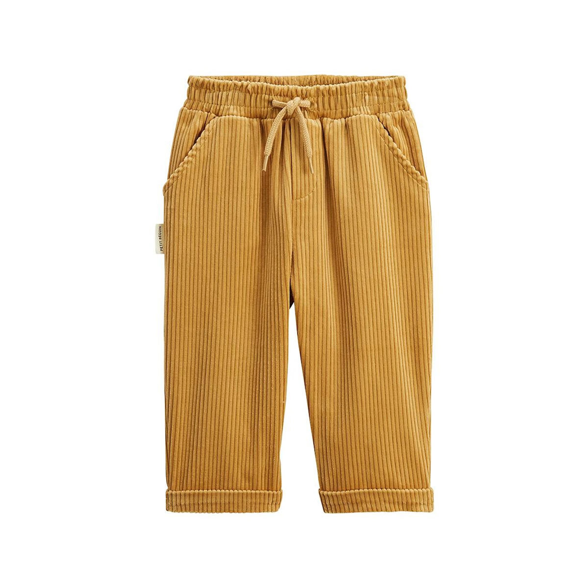Petit Béguin Lot de 2 pantalons enfant en velours côtelé Charly