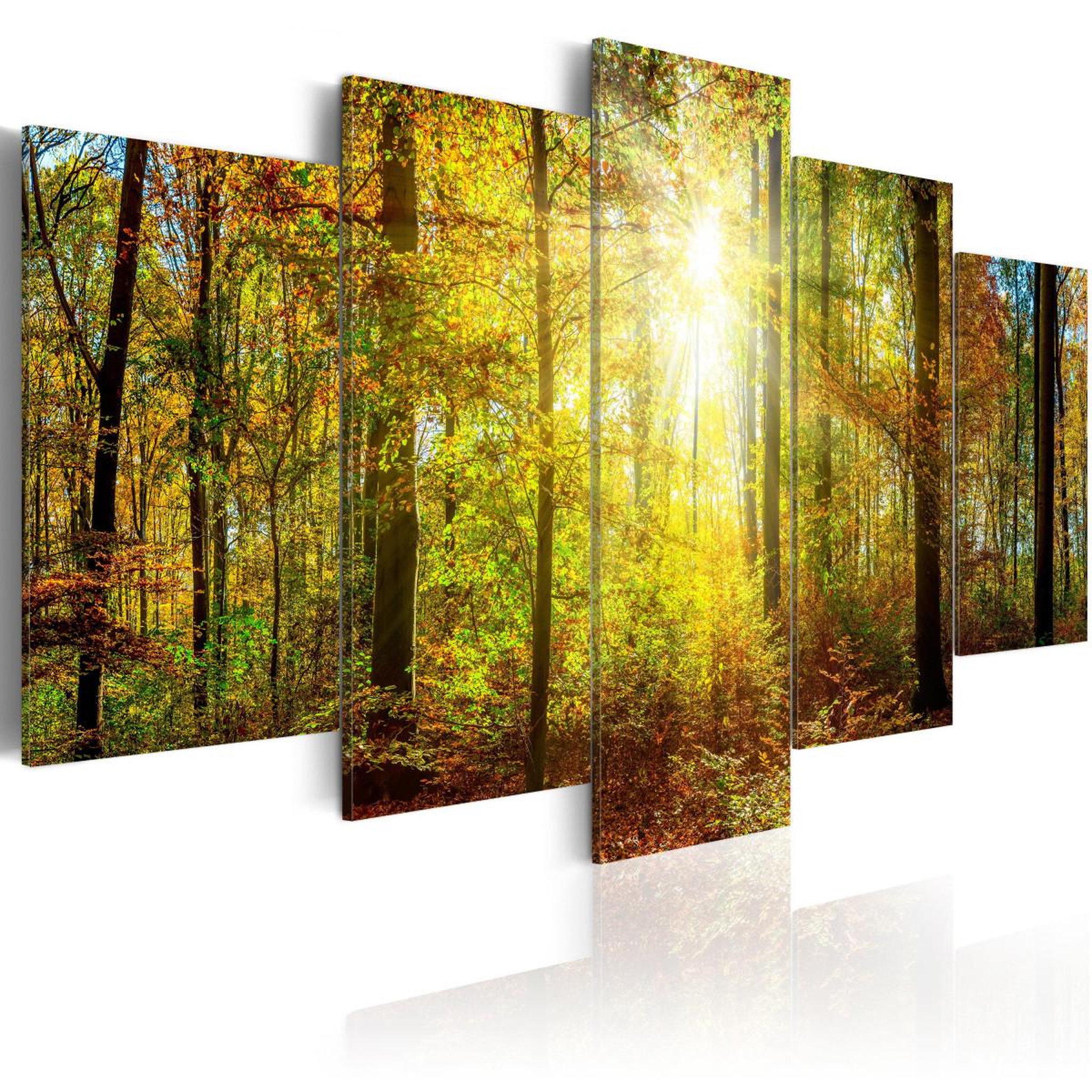 Paris Prix Tableau imprimé  mystical forest. Coloris disponibles : Multicolore
