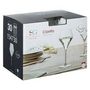Voir la diapositive 2 : SECRET DE GOURMET Lot de 6 Verres à Eau  Clarillo  37cl Transparent