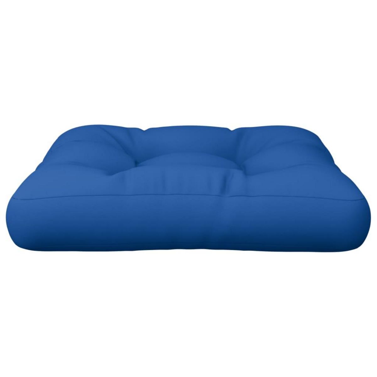 VIDAXL Coussin de palette bleu royal tissu