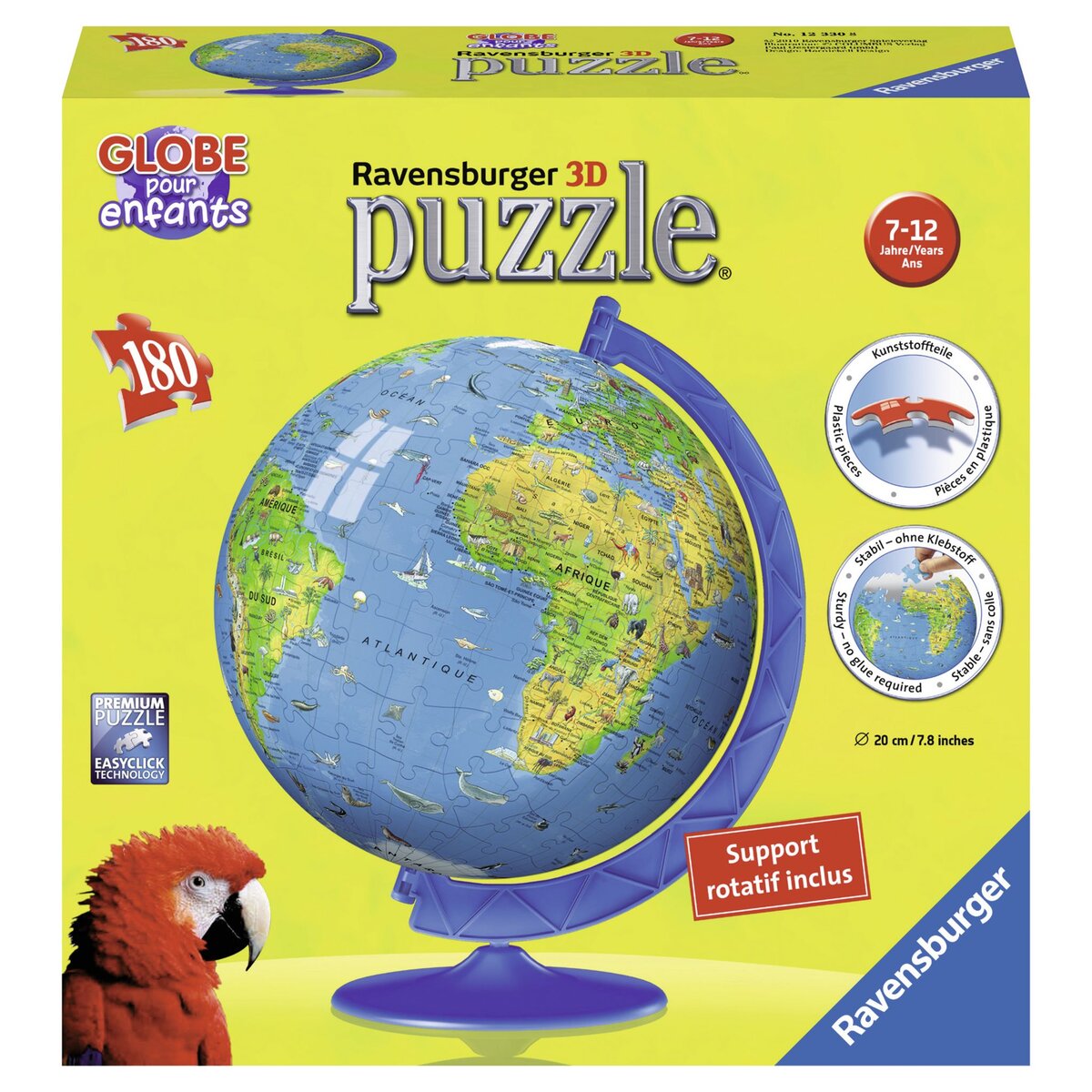 RAVENSBURGER Puzzle 3D Mappemonde