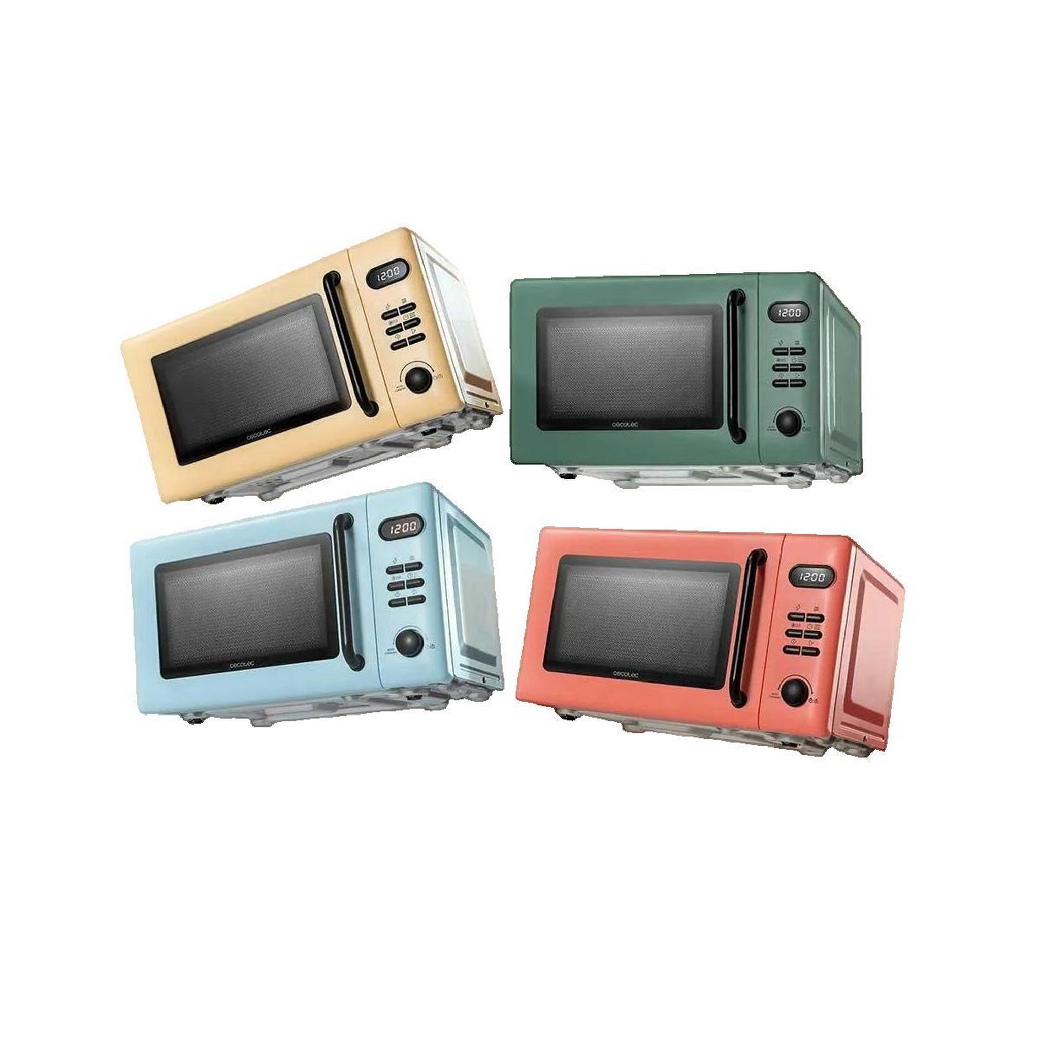 Voir la diapositive 3 : CECOTEC Micro-ondes Cecotec Micro-ondes élégant bleu