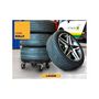 Voir la diapositive 3 : KZ GARDEN Support à roulettes rond diamètre 40 x 12,5 cm 4 roues Capacité max 275 kg Plantes Meubles ou matériel lourd KZ GARDEN