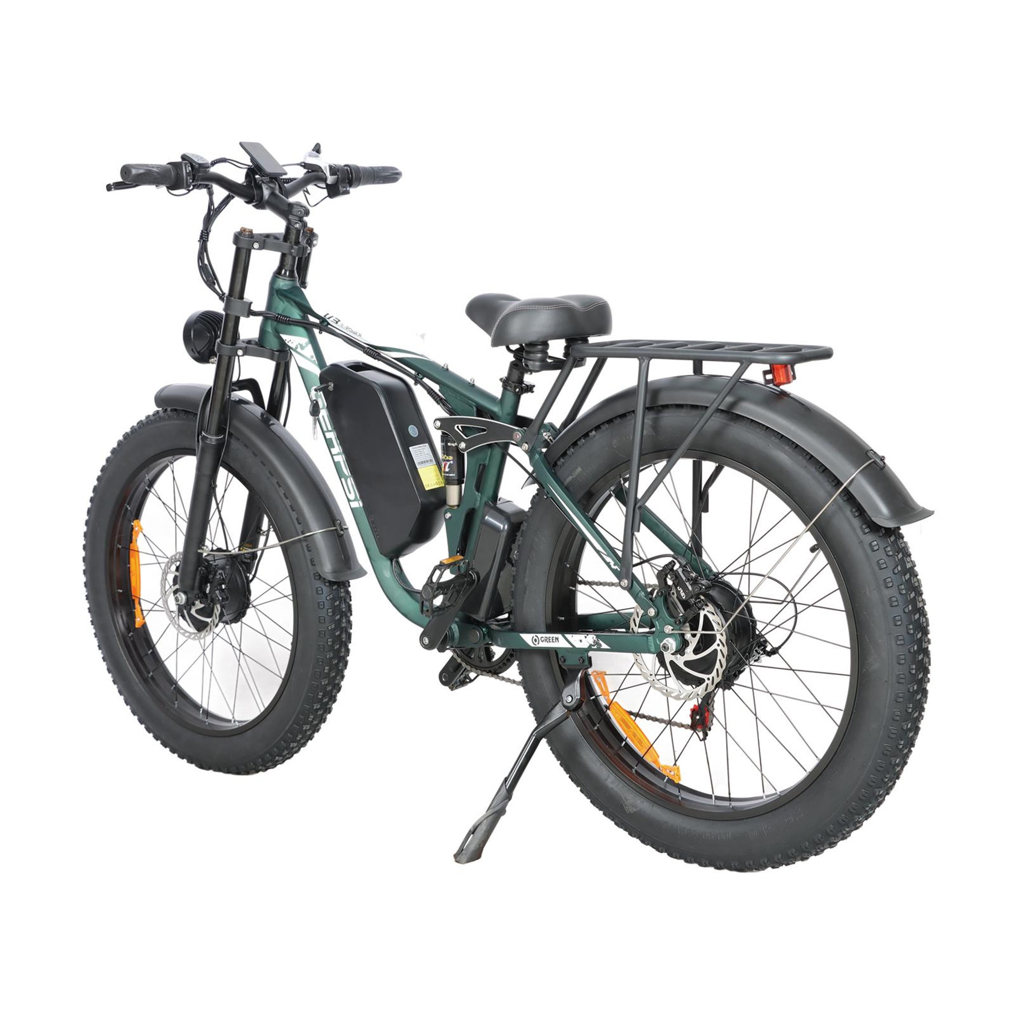 Voir la diapositive 4 : BAOLUJIE Vélo électrique pour adultes baolujie dp-2603sj