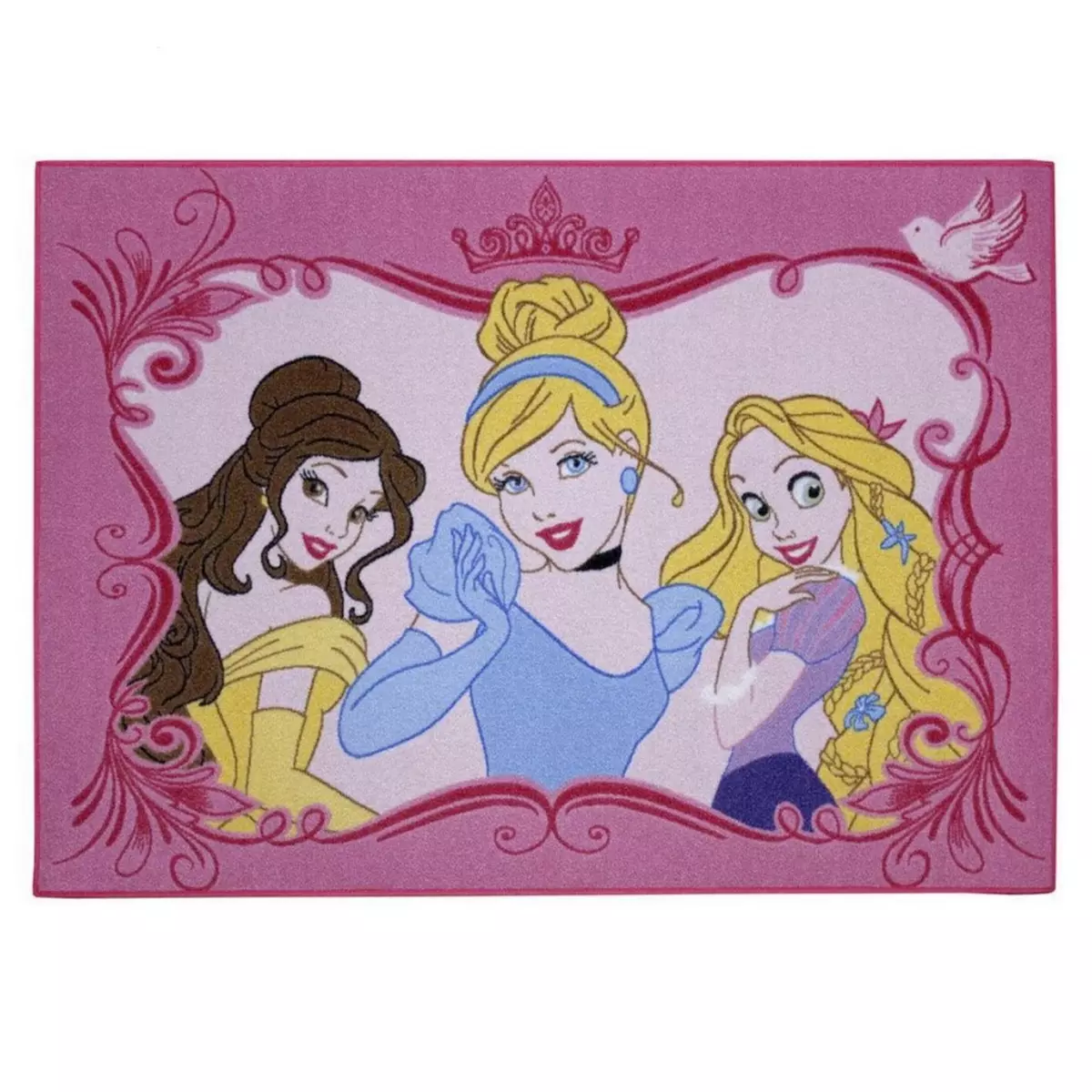 DISNEY Tapis enfant Princesse 133 x 95 cm Disney Elegance