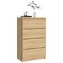 Voir la diapositive 4 : VIDAXL Buffet Chene sonoma 60x35x98,5 cm Bois d'ingenierie