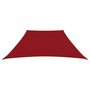 VIDAXL Voile de parasol Tissu Oxford trapeze 2/4x3 m Rouge