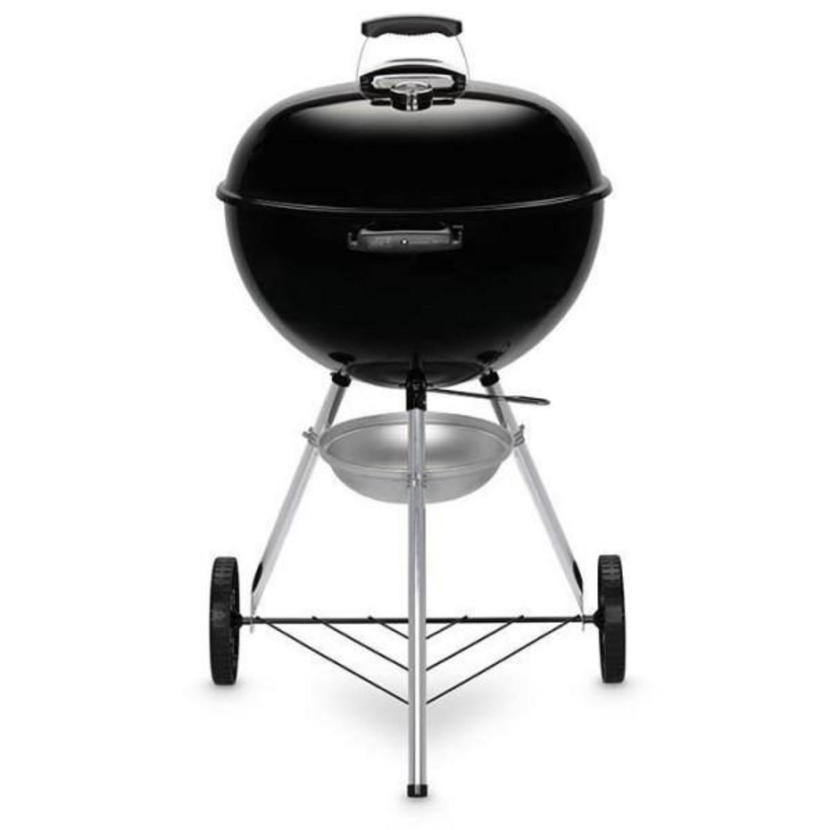 AAAAA Barbecue a charbon - WEBER - Original Kettle E-5710 - Grille en acier chromé - Thermometre intégré