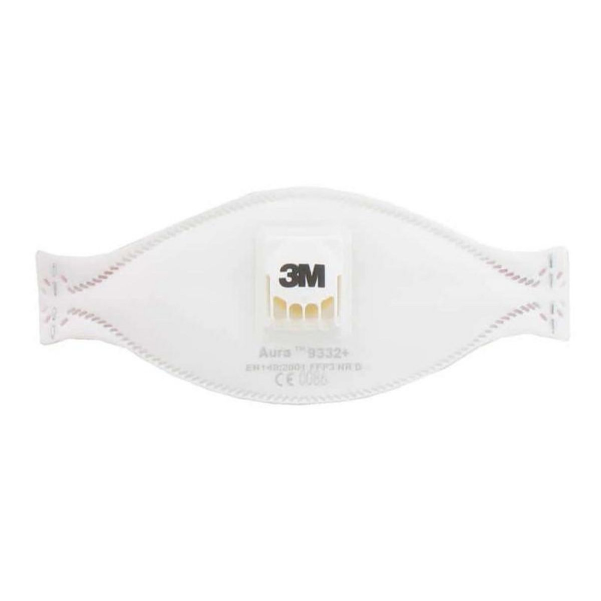 3M Masque 3M Aura 9332 anti-poussières pliable FFP3 avec soupape x 10
