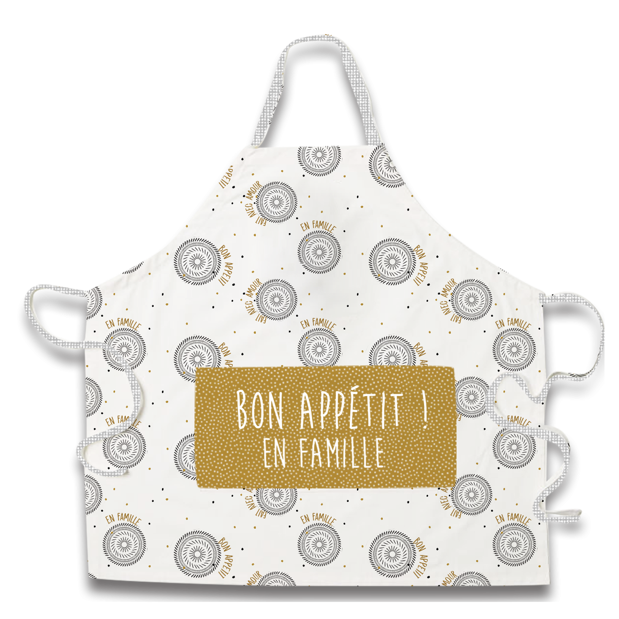 FUTURE HOME Tablier de cuisine  bon appétit ! En famille  en famille