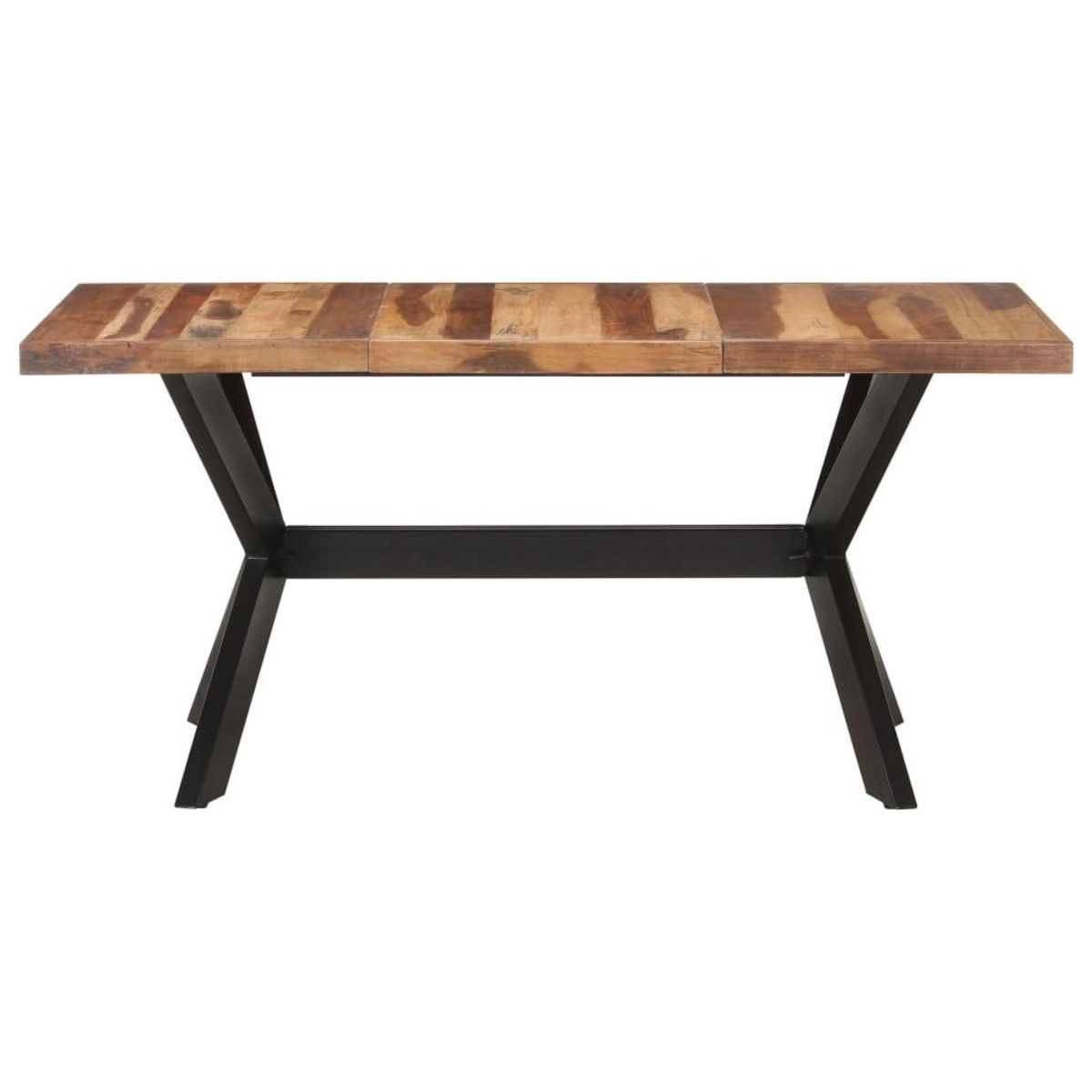 VIDAXL Table de salle a manger 160x80x75 cm Bois avec finition miel