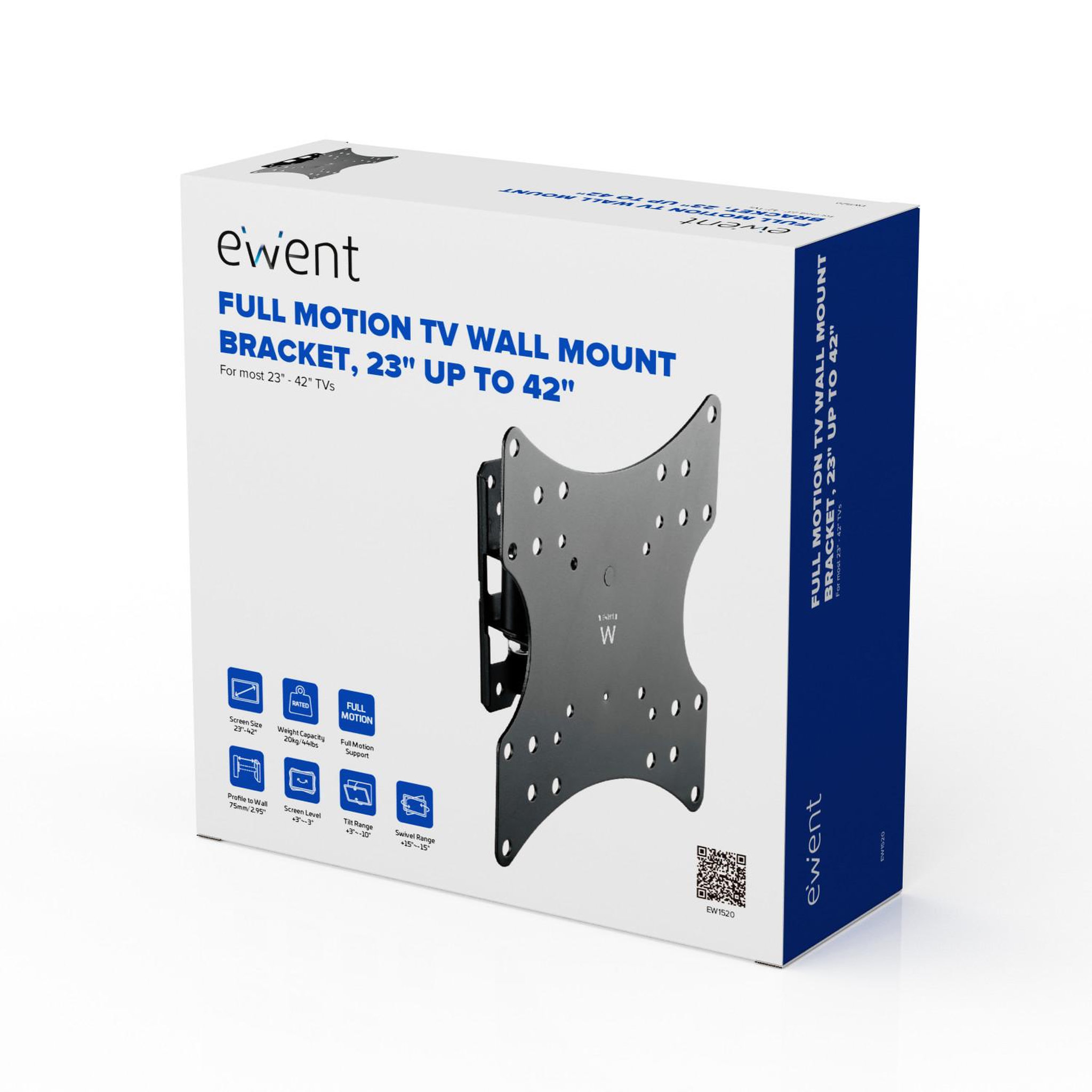 Voir la diapositive 3 : Ewent Ewent ew1520 support pour téléviseur 106,7 cm (42 ) noir