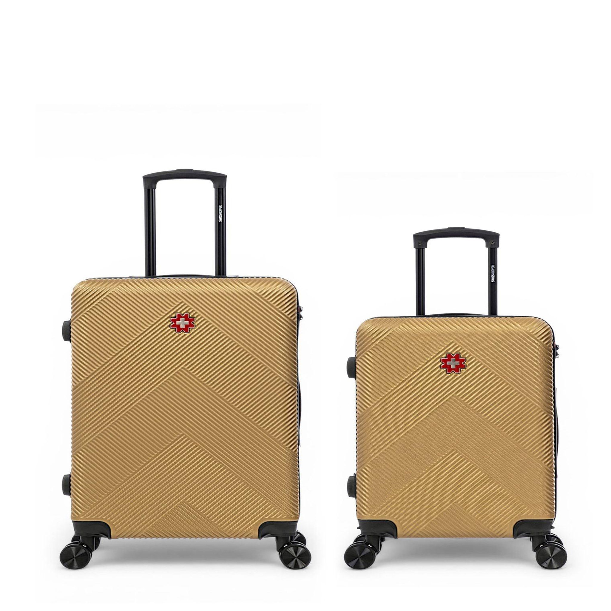 SWISS KOPPER Lot de 2 Valises Rigides Taille Moyenne et Cabine OLTEN