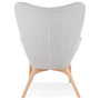 Voir la diapositive 5 : Paris Prix Fauteuil Design Scandinave  Ticao  93cm Gris