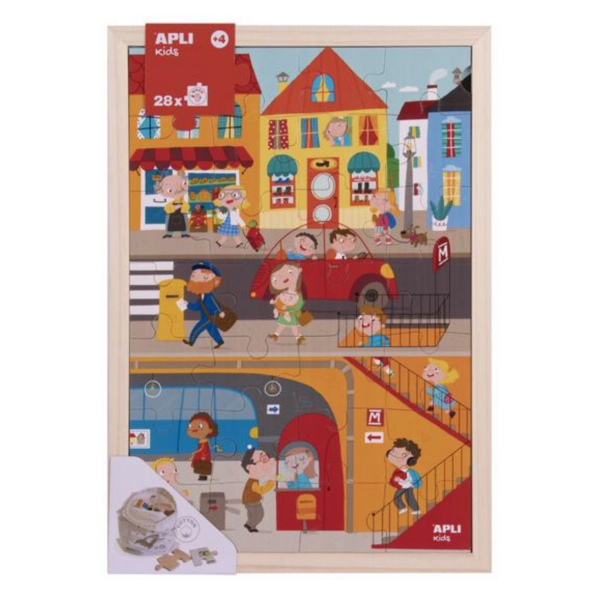 Apli Agipa Cadre Puzzle Le Jardin pas cher 