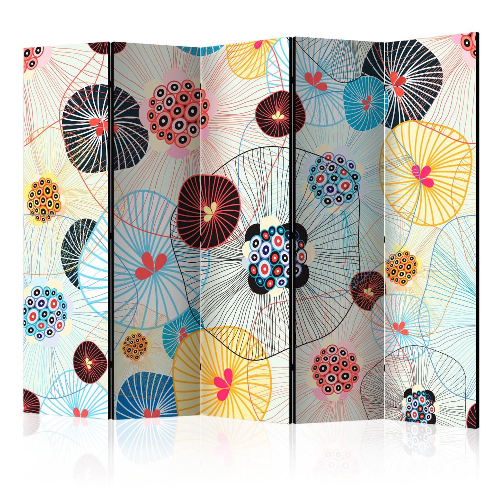 Paris Prix Paravent 5 volets  a breath of summer  172x225cm