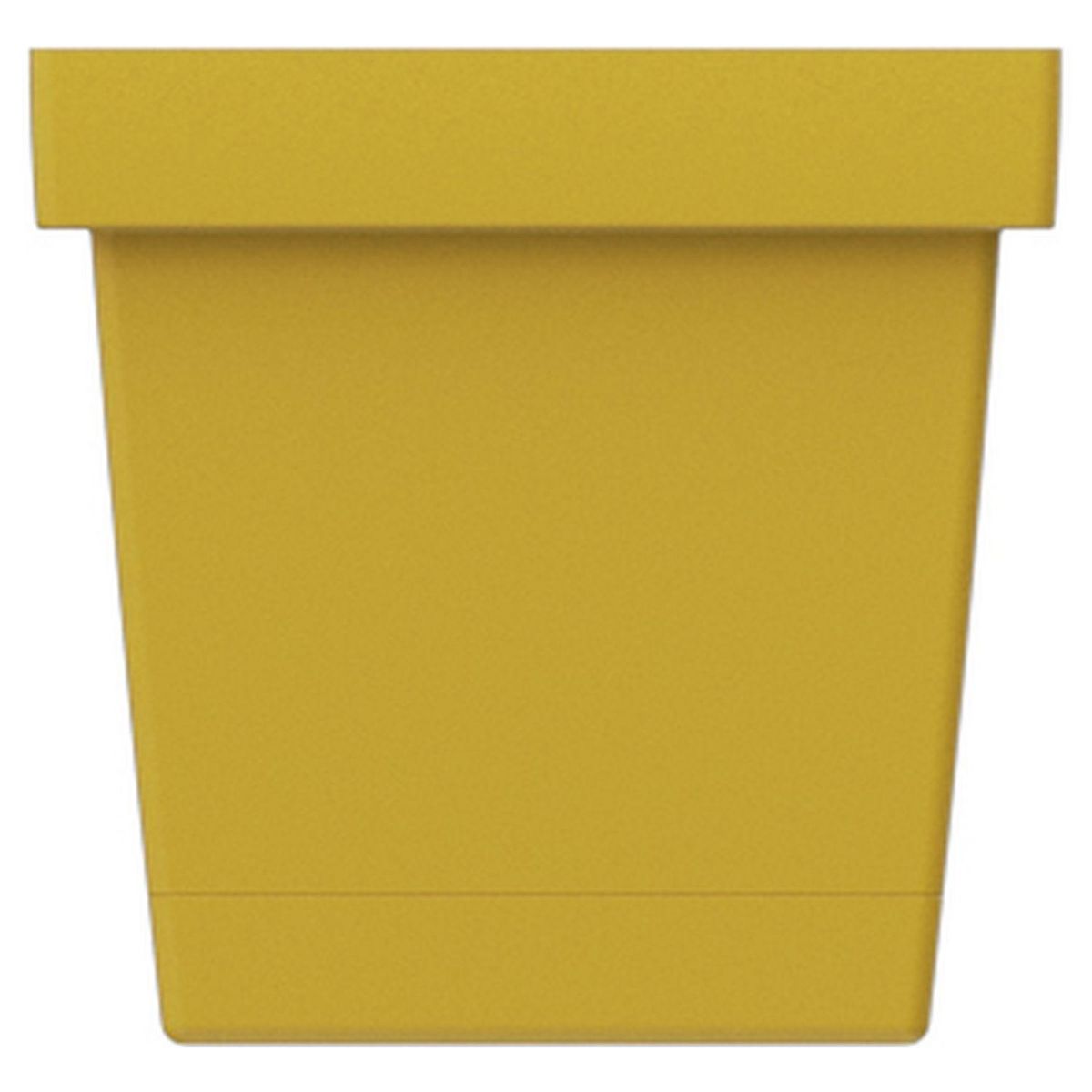 GARDENSTAR Balconnière + plateau L50 cm moutarde