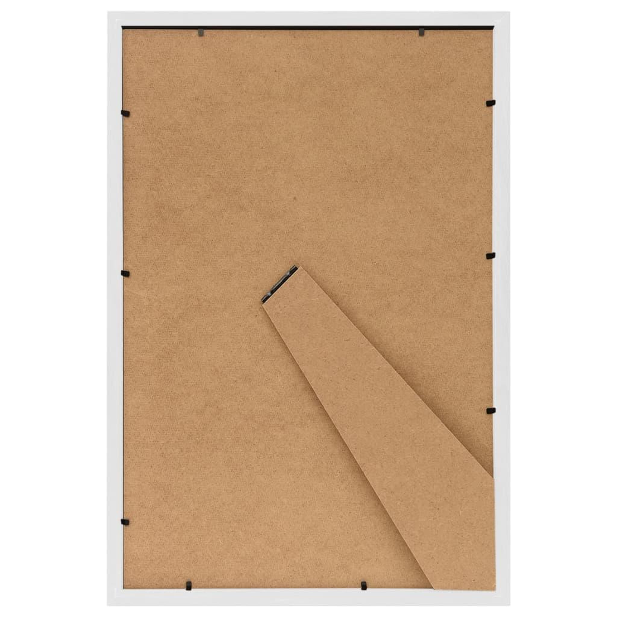 Voir la diapositive 5 : VIDAXL Collage de cadres photo 5 pcs de table Blanc 13x18 cm MDF