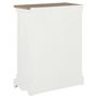 Voir la diapositive 5 : VIDAXL Buffet Blanc 60x30x80 cm Bois massif