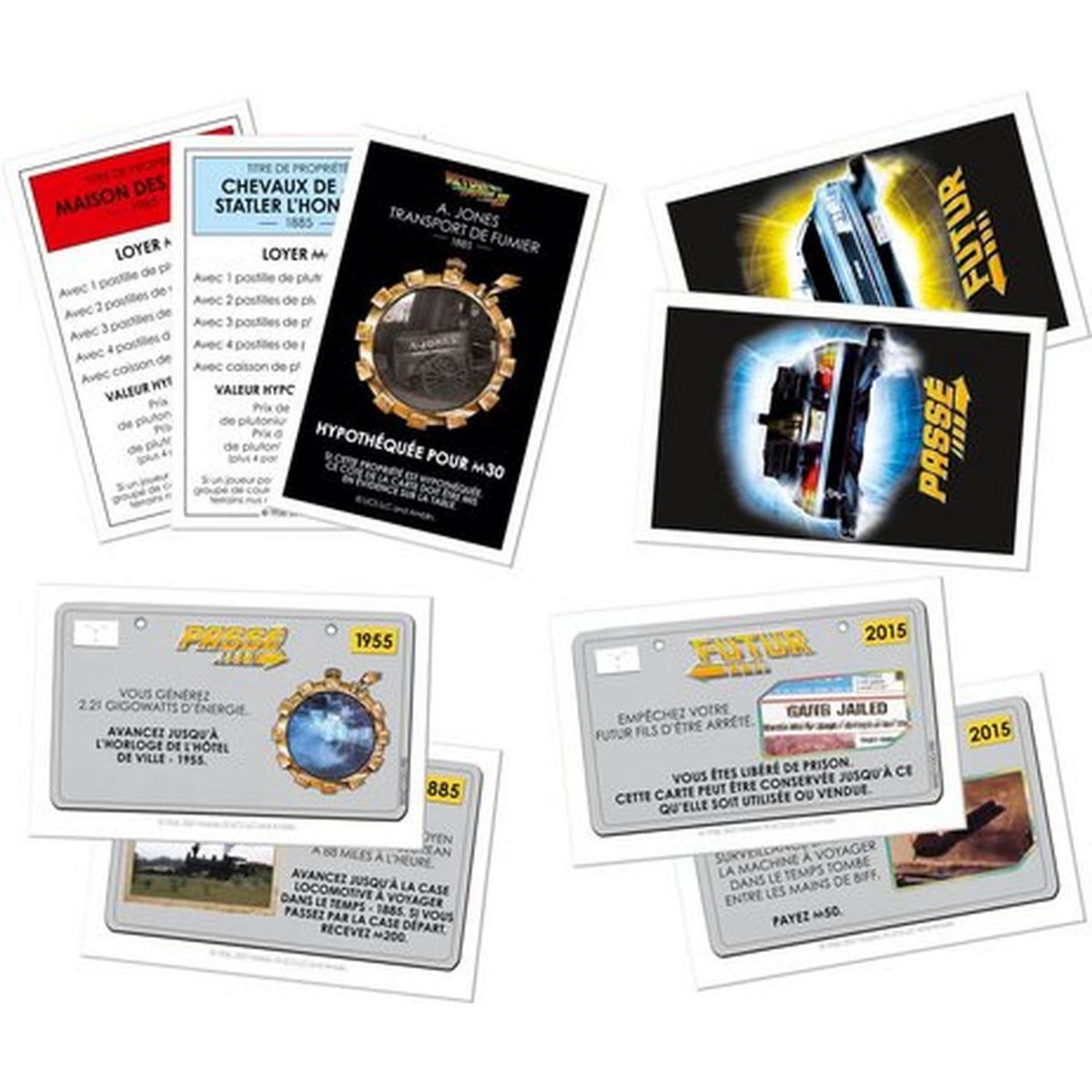  WINNING MOVES Monopoly Retour vers le futur