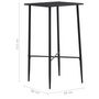 Voir la diapositive 6 : VIDAXL Table de bar Noir 60x60x111 cm MDF