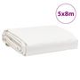 Voir la diapositive 6 : VIDAXL Bache blanc 5x8 m 650 g/m²
