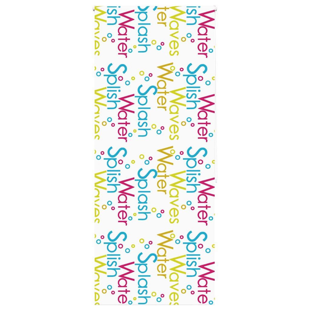 VIDAXL Store enrouleur de douche 100x240 cm largeur du tissu 96 cm