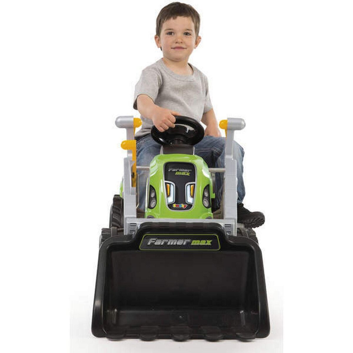SMOBY Tracteur Farmer Max avec remorque