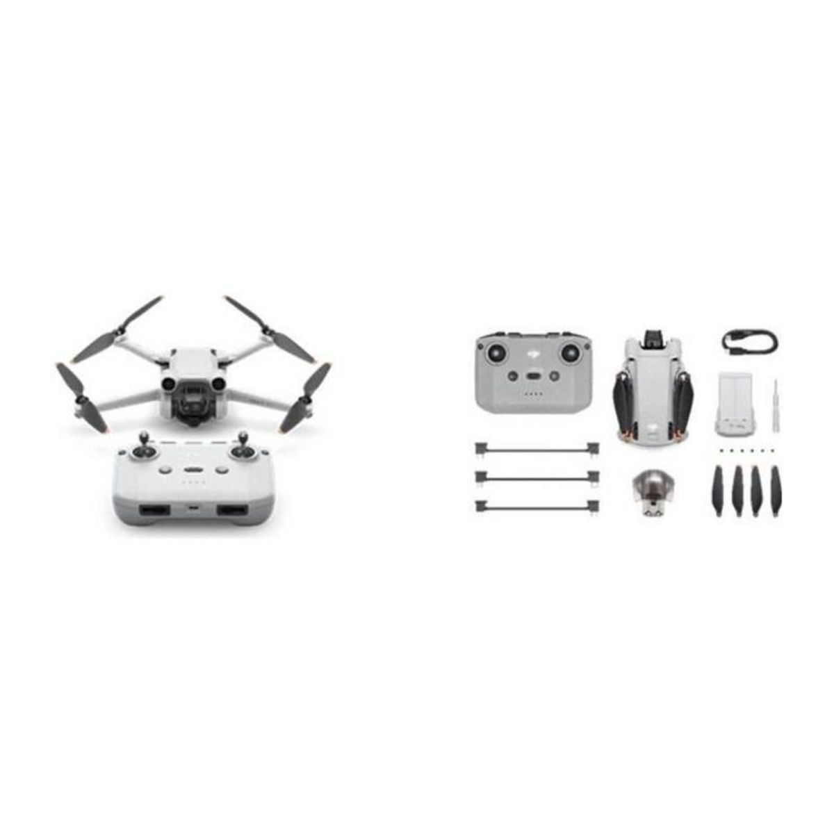DJI DJI Mini 3 Pro Remote Controller Drone avec controller classique RC-N1 - 18 km de vol - 4K - 249 g