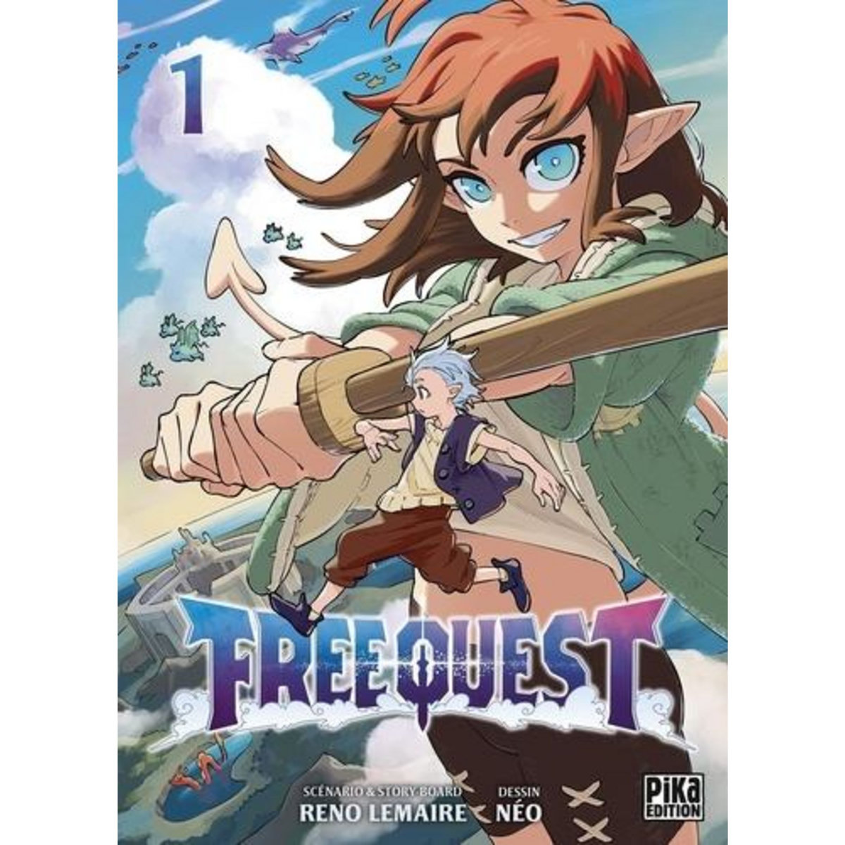 FREE QUEST TOME 1 , Lemaire Reno