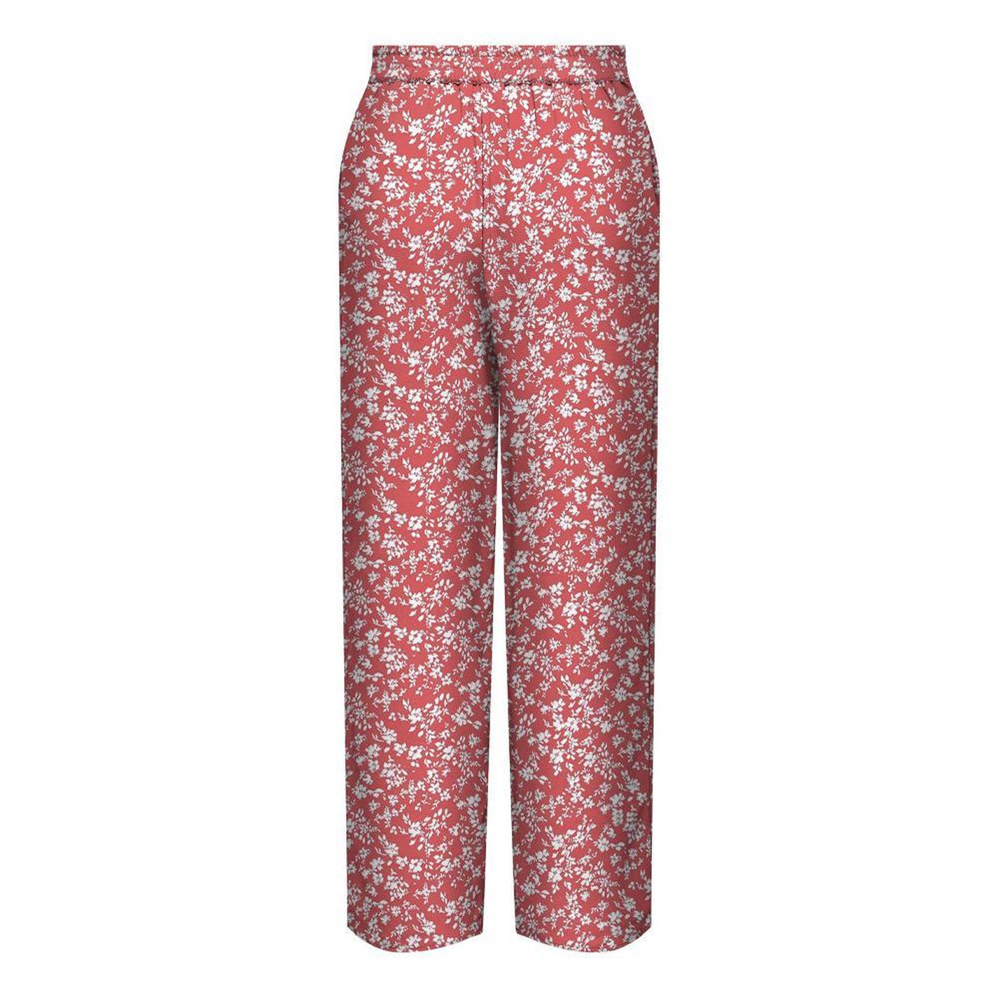 Voir la diapositive 2 : Only Pantalon /Blanc Femme Only Nova Life Palazzo
