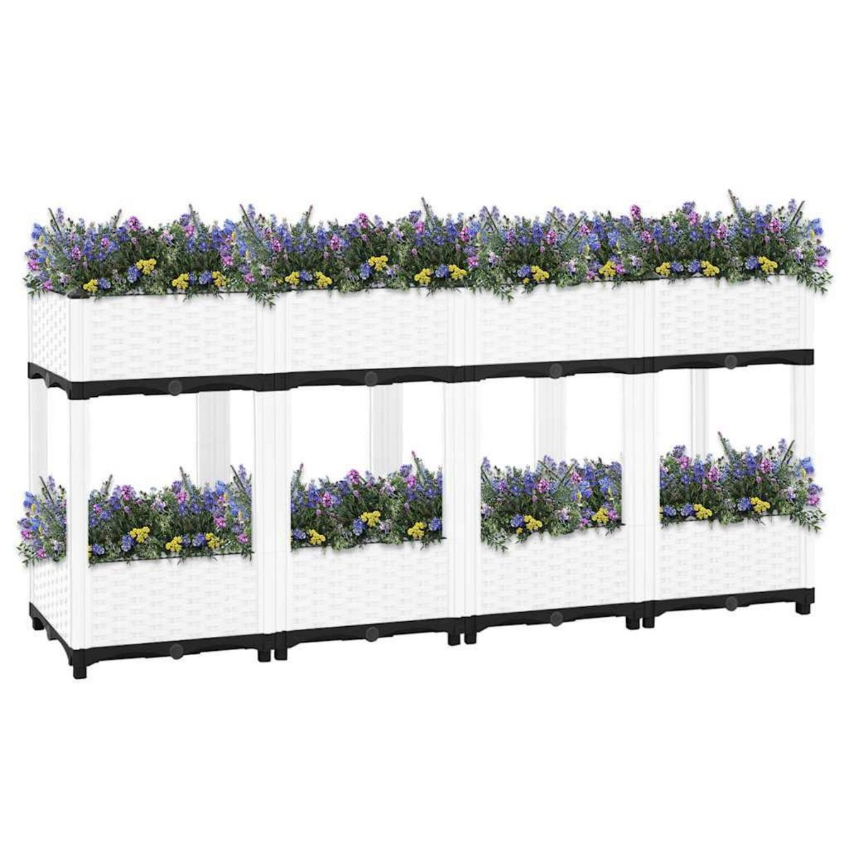 VIDAXL Lit sureleve 160x40x71 cm Polypropylene