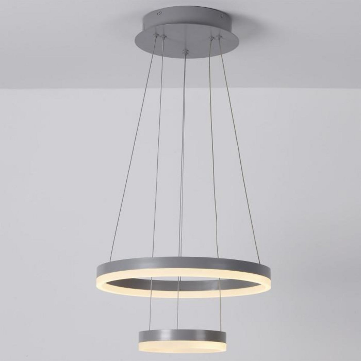 Paris Prix Suspension en Métal Led  Plaox  120cm Gris