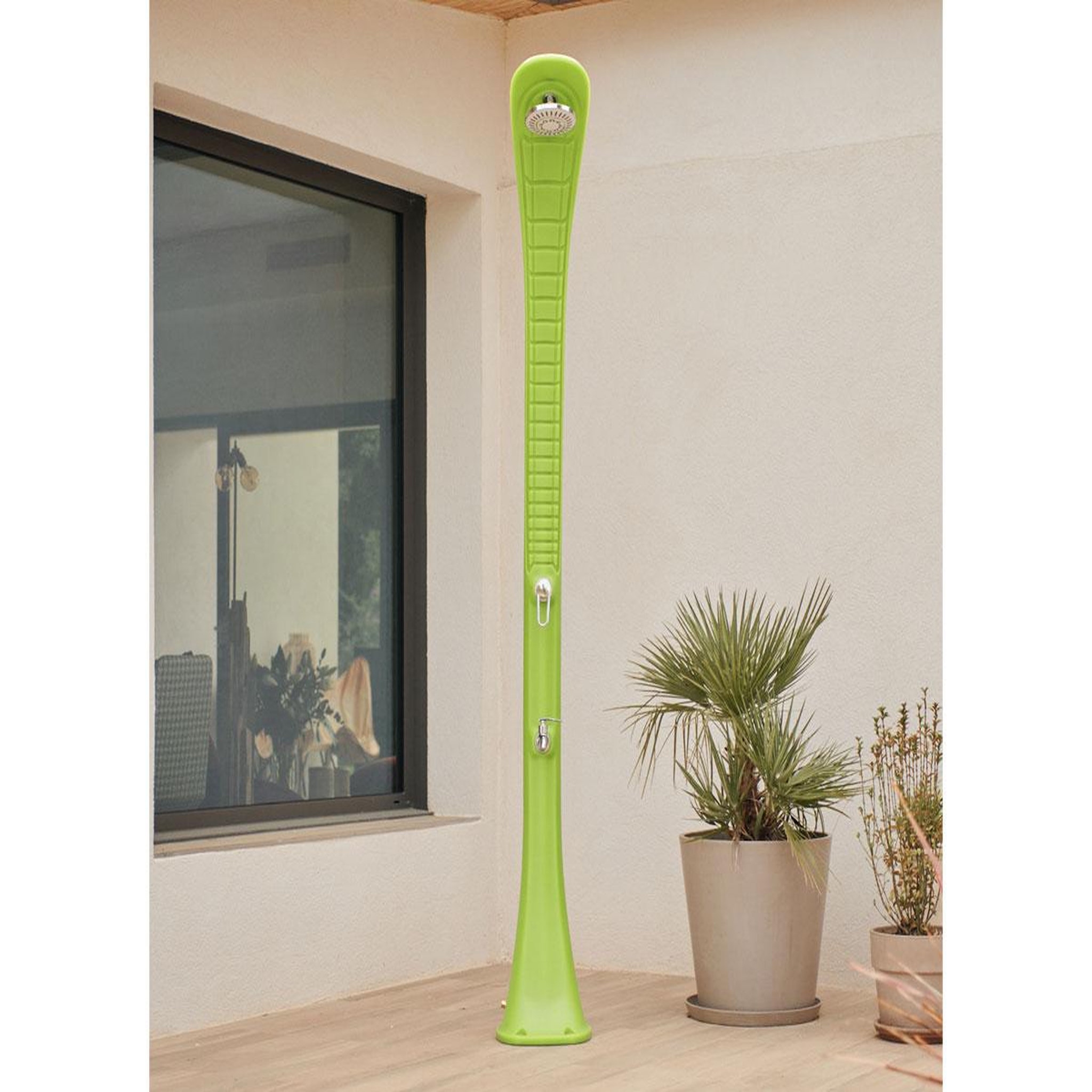 Voir la diapositive 3 : Formidra Douche solaire 32 L Cobra Verte - Formidra
