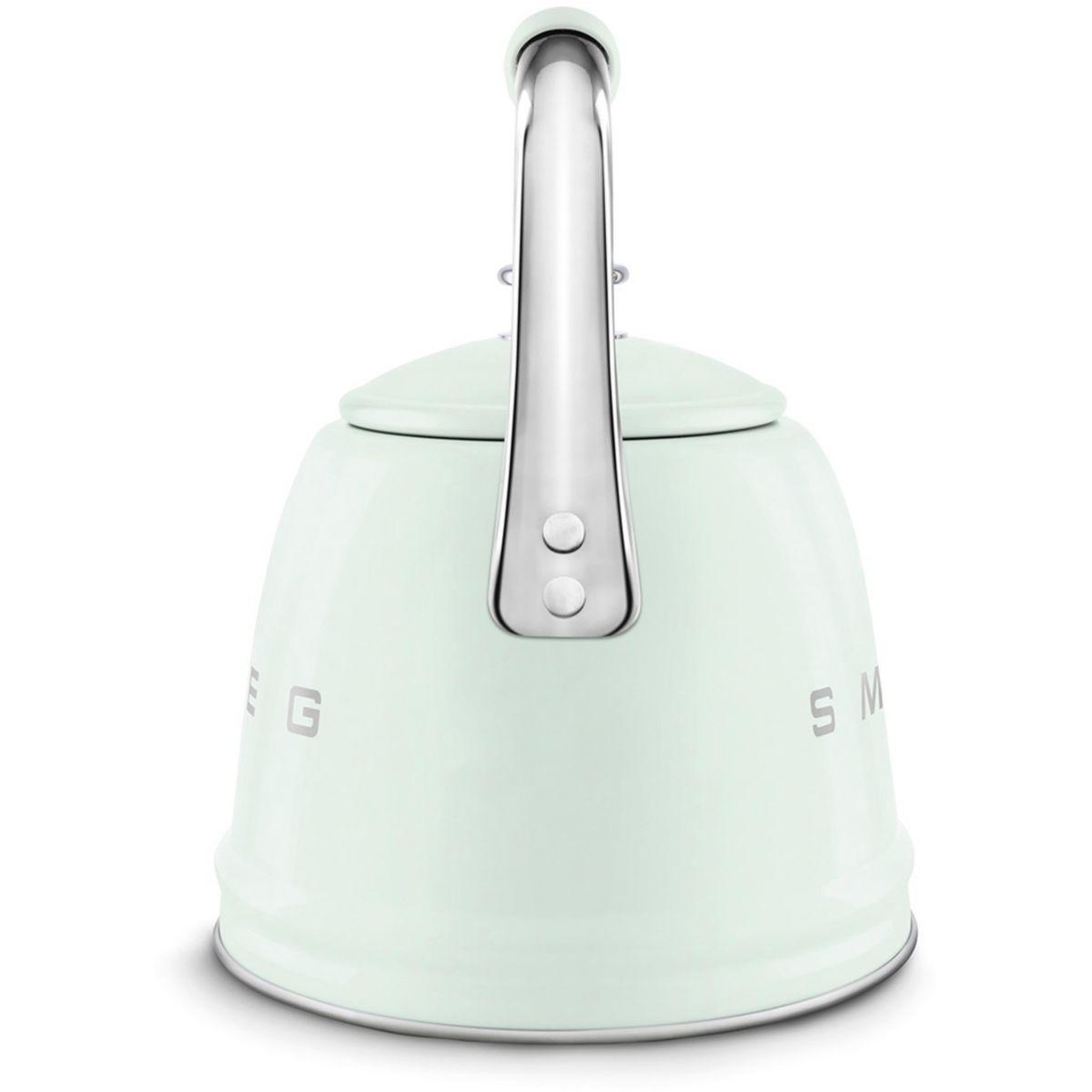 Voir la diapositive 4 : SMEG Bouilloire sifflante 2.3l vert pastel