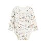 Voir la diapositive 4 : Petit Béguin Lot de 2 bodies bébé manches longues Cirque d'automne