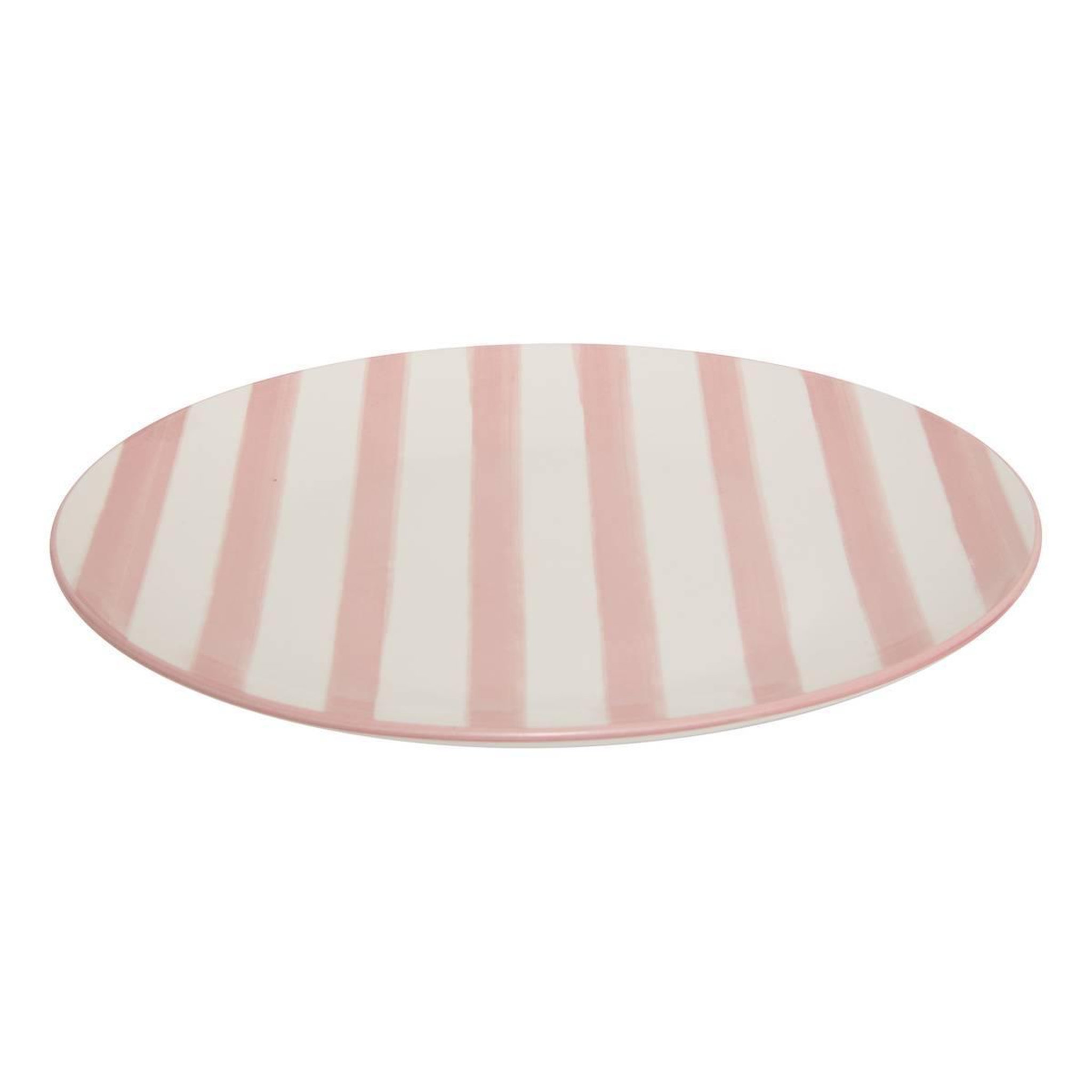 Voir la diapositive 3 : SECRET DE GOURMET Lot de 6 assiettes plates  charlie  27cm rose