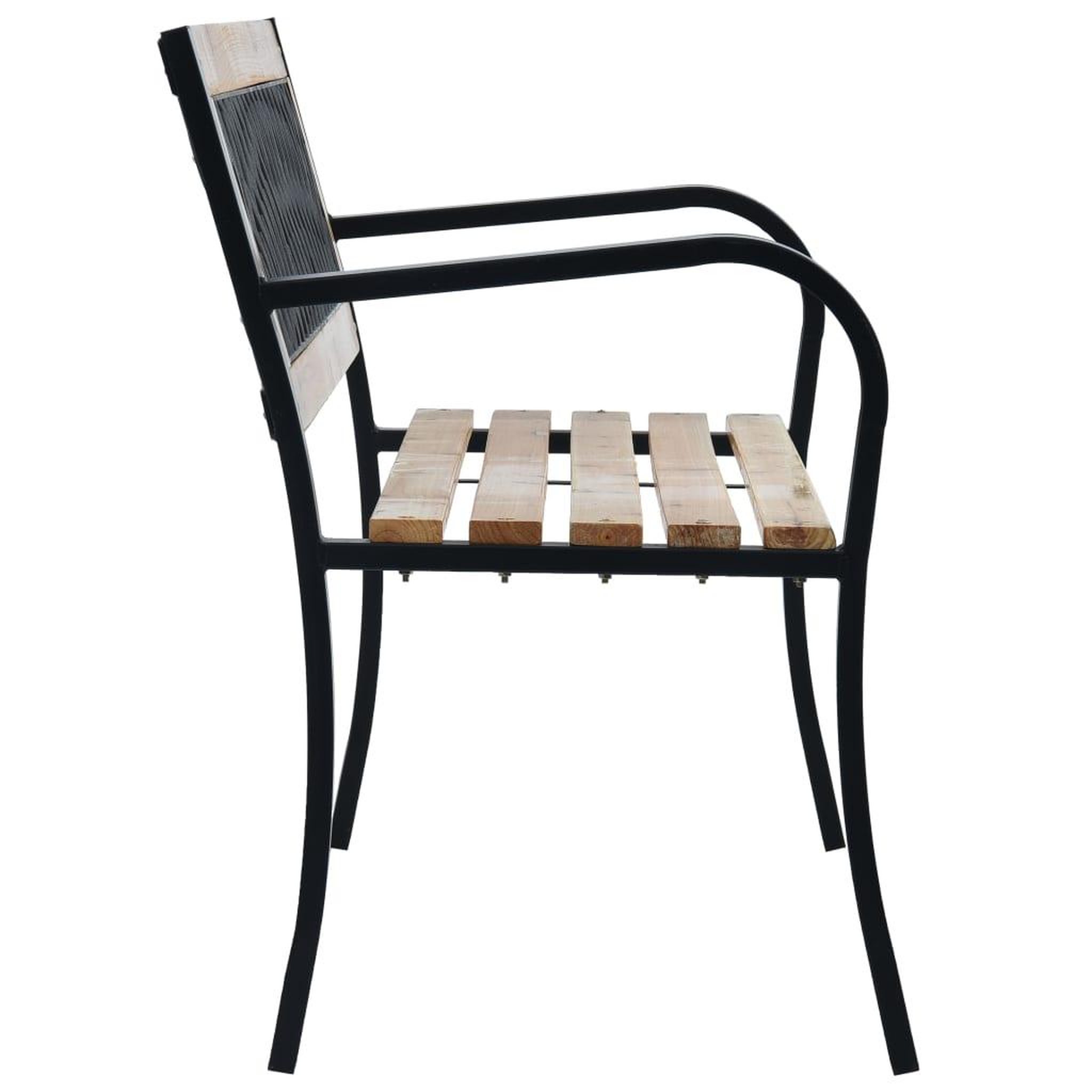 Voir la diapositive 3 : VIDAXL Banc de jardin 120 cm Bois