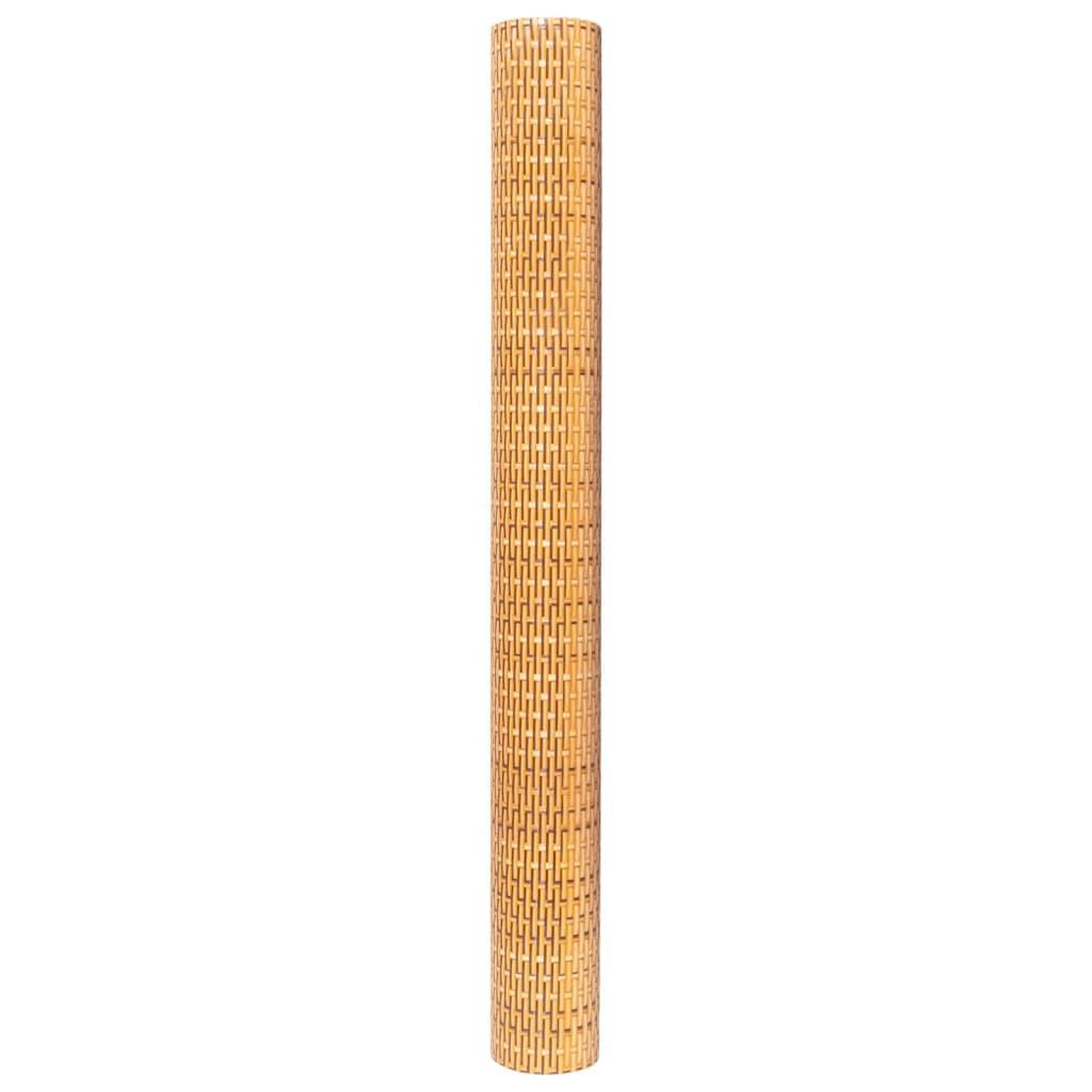 Voir la diapositive 4 : VIDAXL Paravent de balcon marron clair 600x80 cm resine tressee