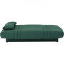 Voir la diapositive 5 : MARKET24 Banquette clic clac 3 places - tissu Vert foret - Style contemporain - L 190 x P 92 cm - DREAM