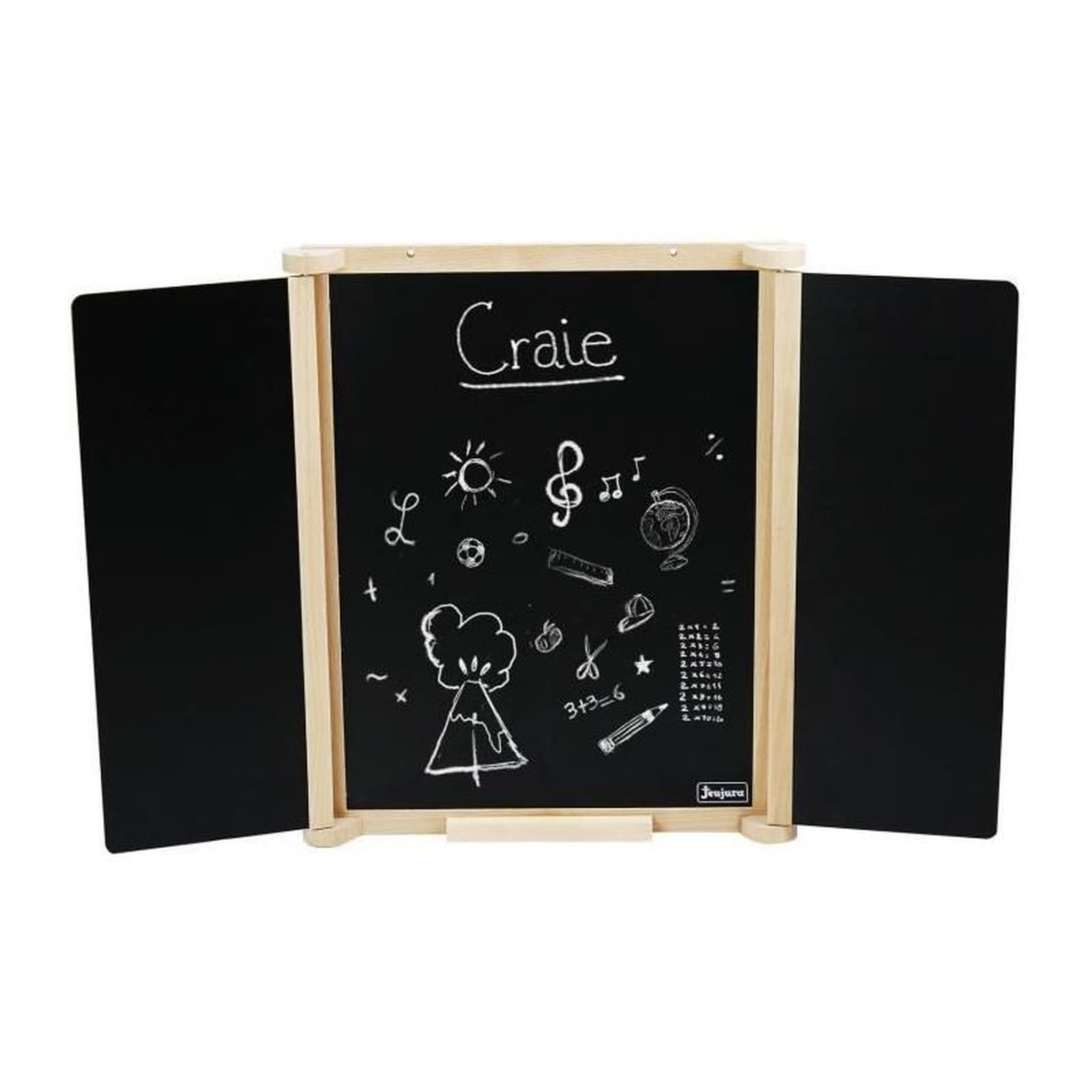 Voir la diapositive 4 : JeuJura Tableau éducatif en bois Jeujura naturel