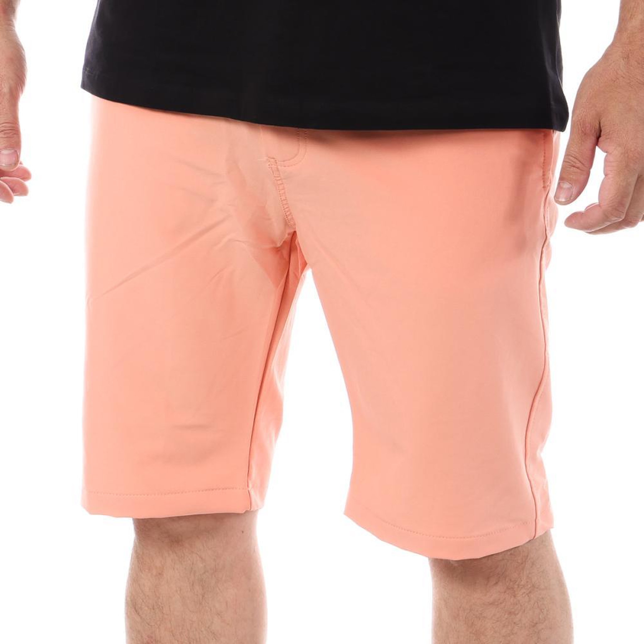 Voir la diapositive 1 : AMERICAN PEOPLE Short Orange Homme American People Balle