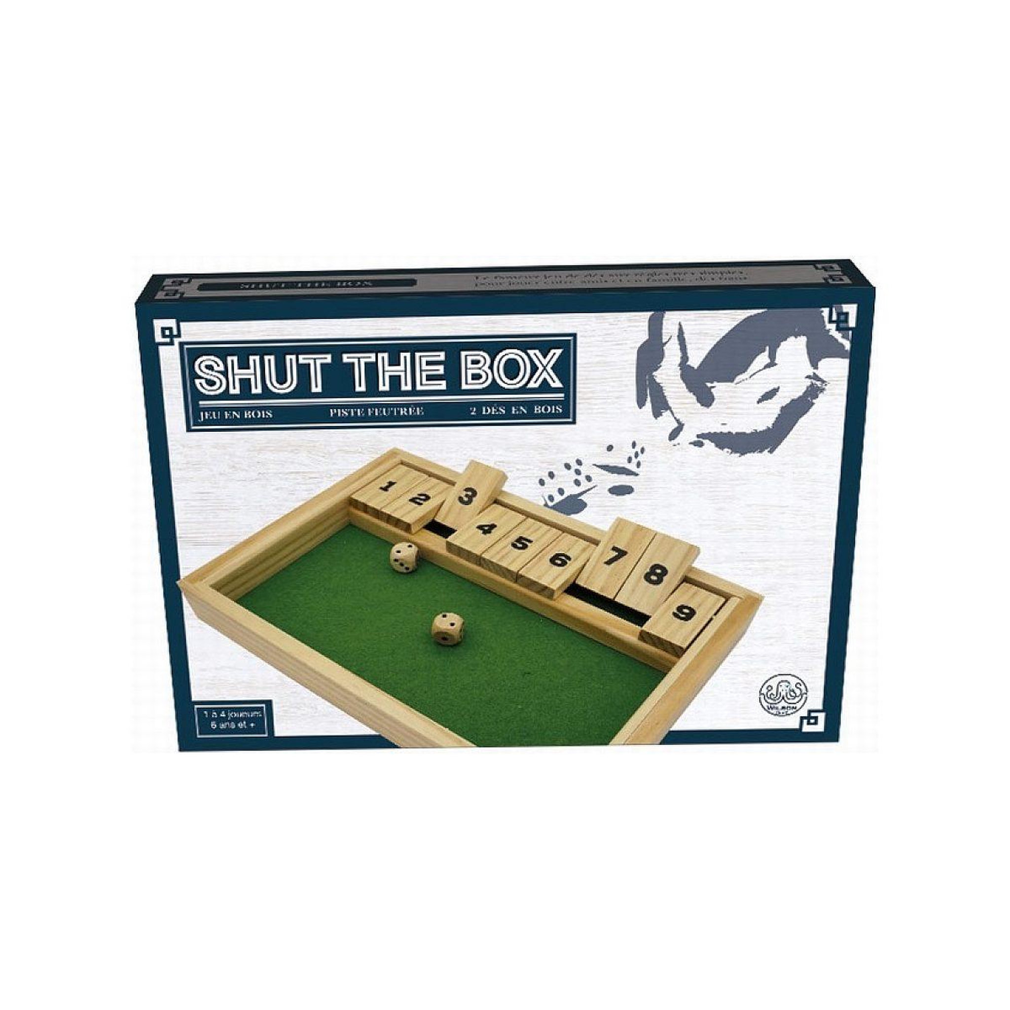 WILSON Shut the box - le jeu de dé en bois