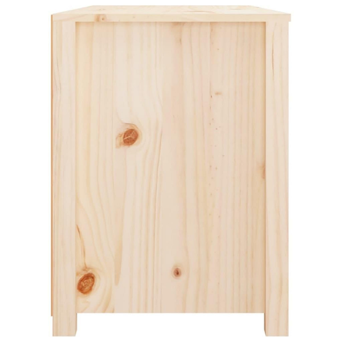 VIDAXL Armoire laterale 100x40x54 cm Bois de pin massif