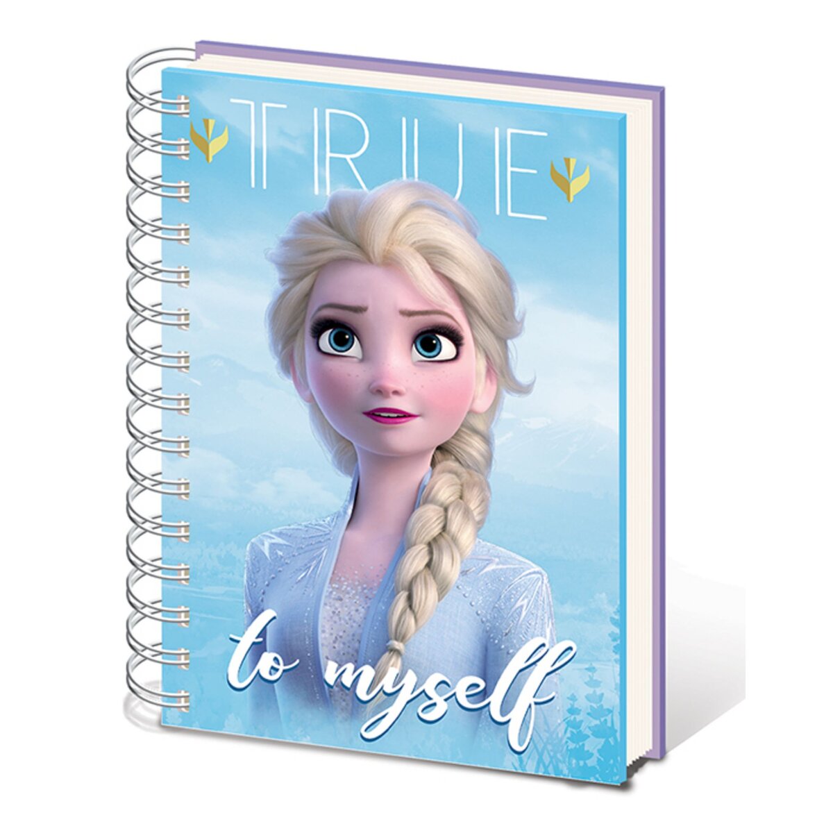 Notebook Reine des Neiges 2 A5 True to Myself