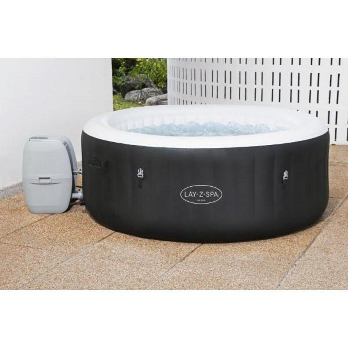 BESTWAY Spa gonflable rond Lay-Z-Spa™ Miami - BESTWAY - 180 x 66 cm - 2 a 4 places - 120 Airjet™