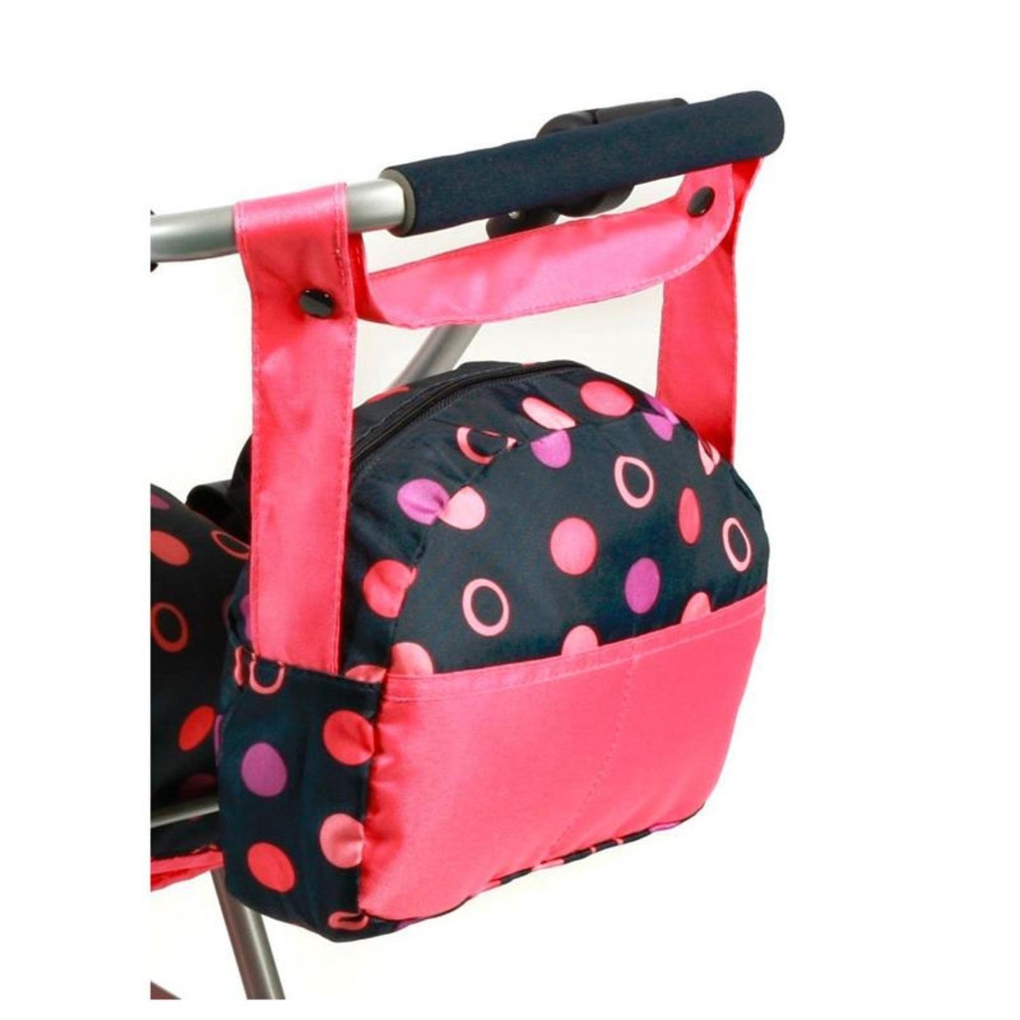Voir la diapositive 2 : BAYER CHIC 2000 Sac à langer pour poussettes de poupées - Corail