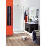 Voir la diapositive 2 : Aurlane Paroi de douche Parma 140 - Verre dépoli